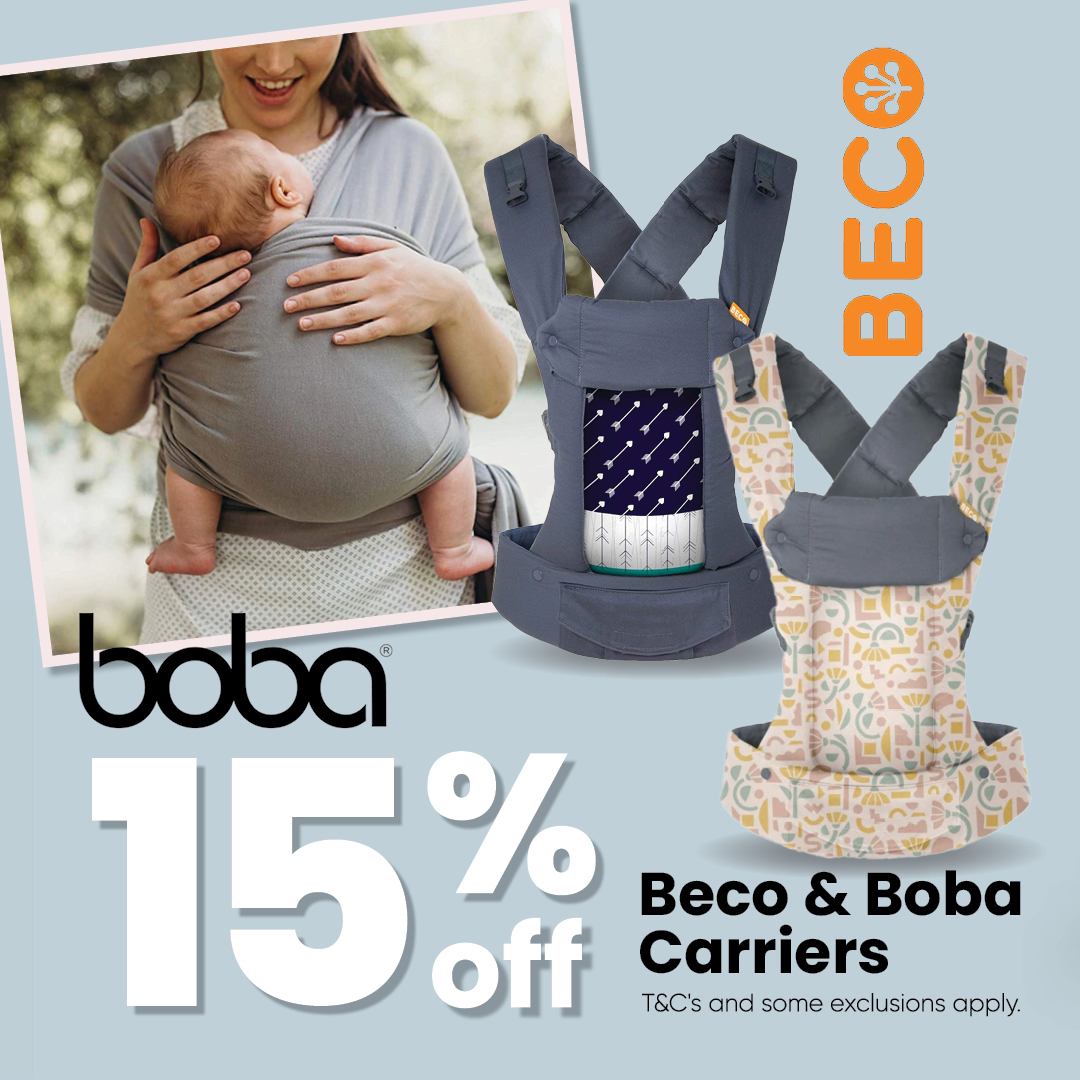 15% off Boba & Beco carriers